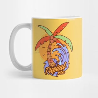 coconut tree Mug